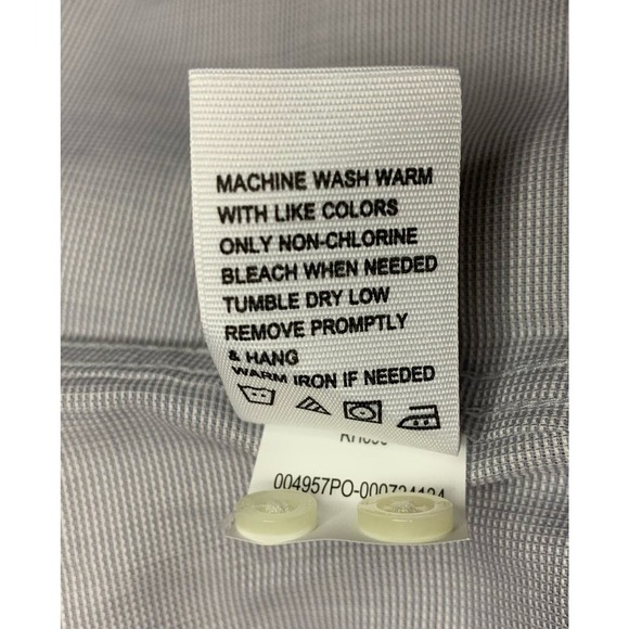 Red House RH Men’s 2XL Gray Long Sleeve Button Down Shirt Pocket Non-iron NWT! - Picture 12 of 12